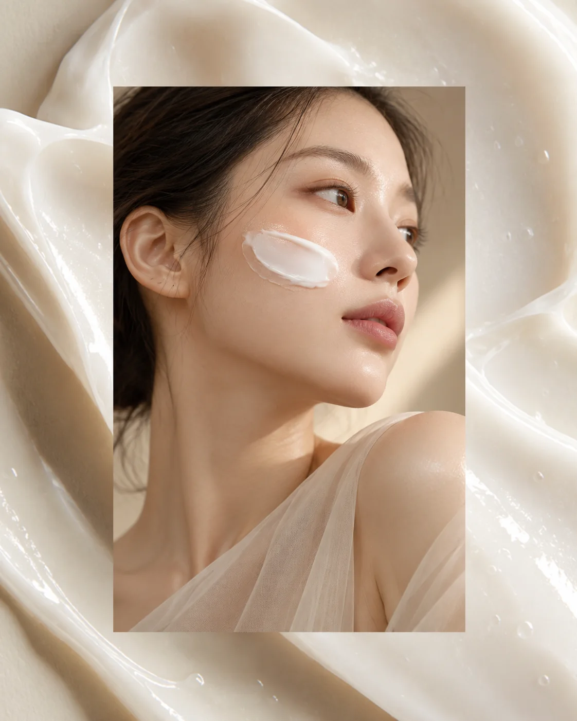 피부 장벽을 표현한 모델 이미지